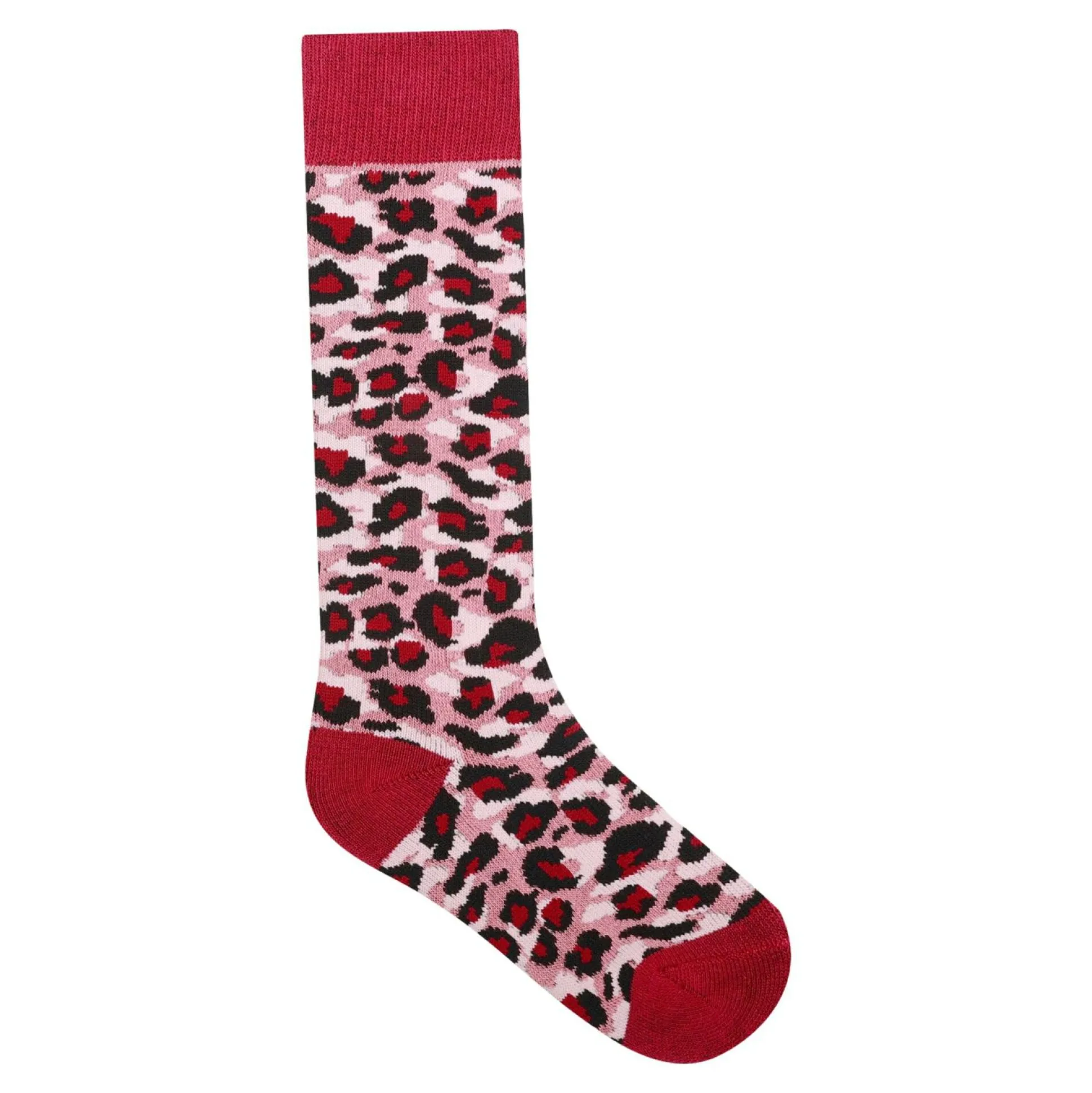Dare 2b - Kids' Printed Ski Socks | Dusty Rose Cheetah Print