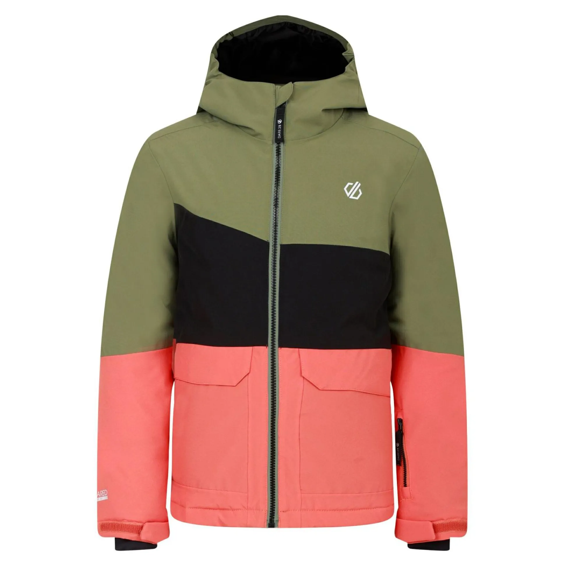 Dare 2b - Kids' Steazy II Ski Jacket | Olivine Green Black
