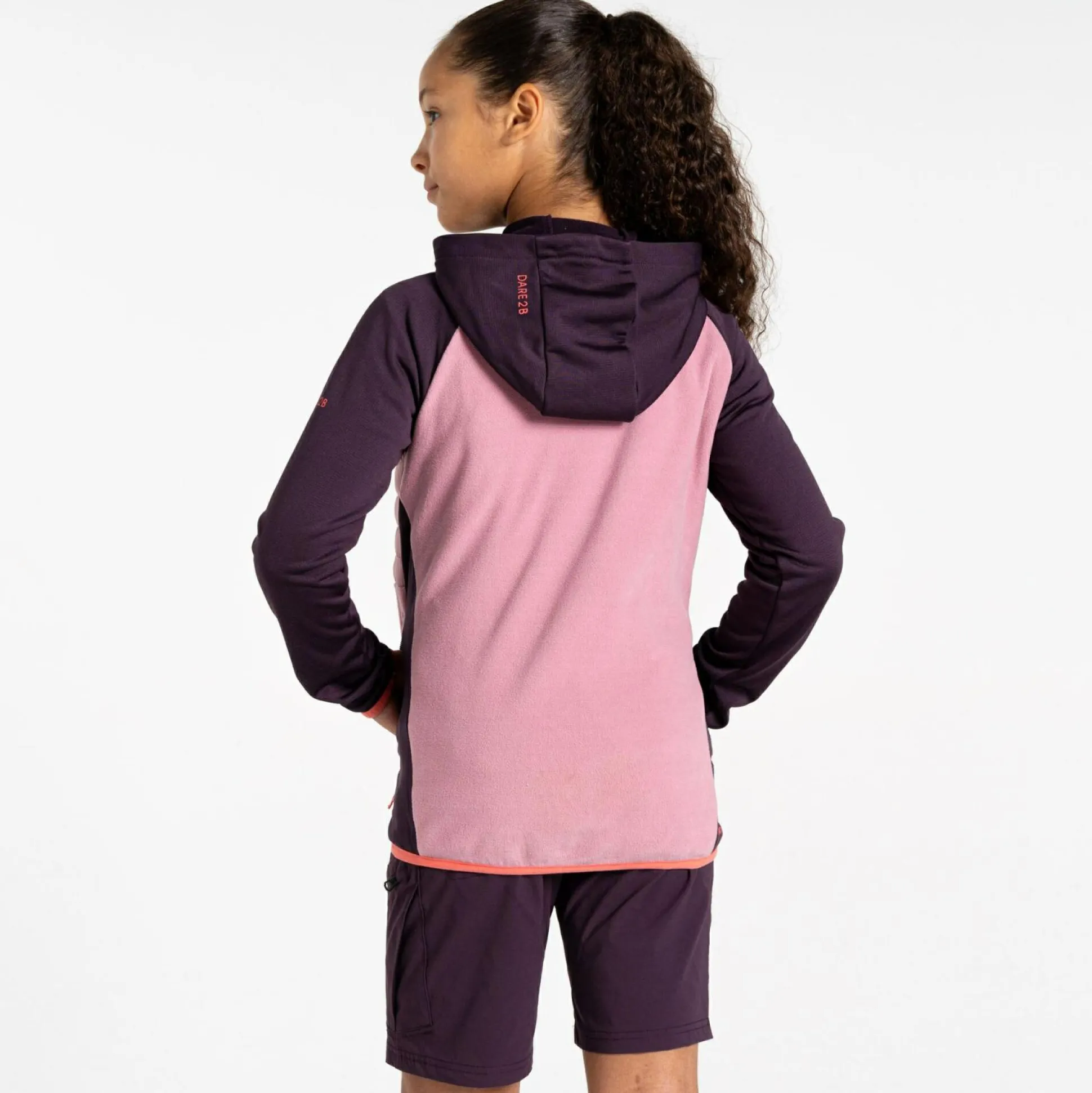 Dare 2b - Kids' Switch Out Hybrid Jacket | Deep Plum