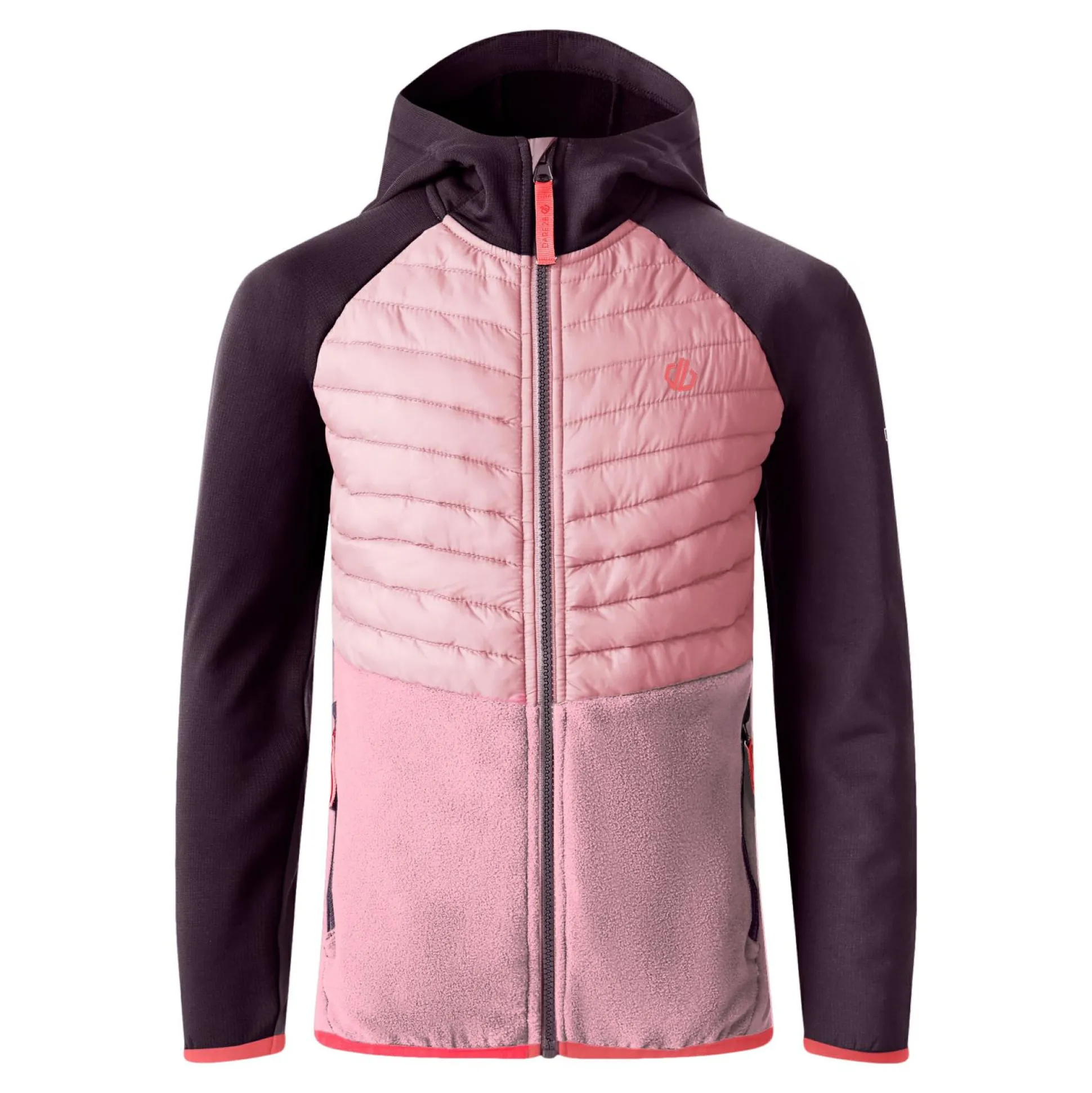 Dare 2b - Kids' Switch Out Hybrid Jacket | Deep Plum