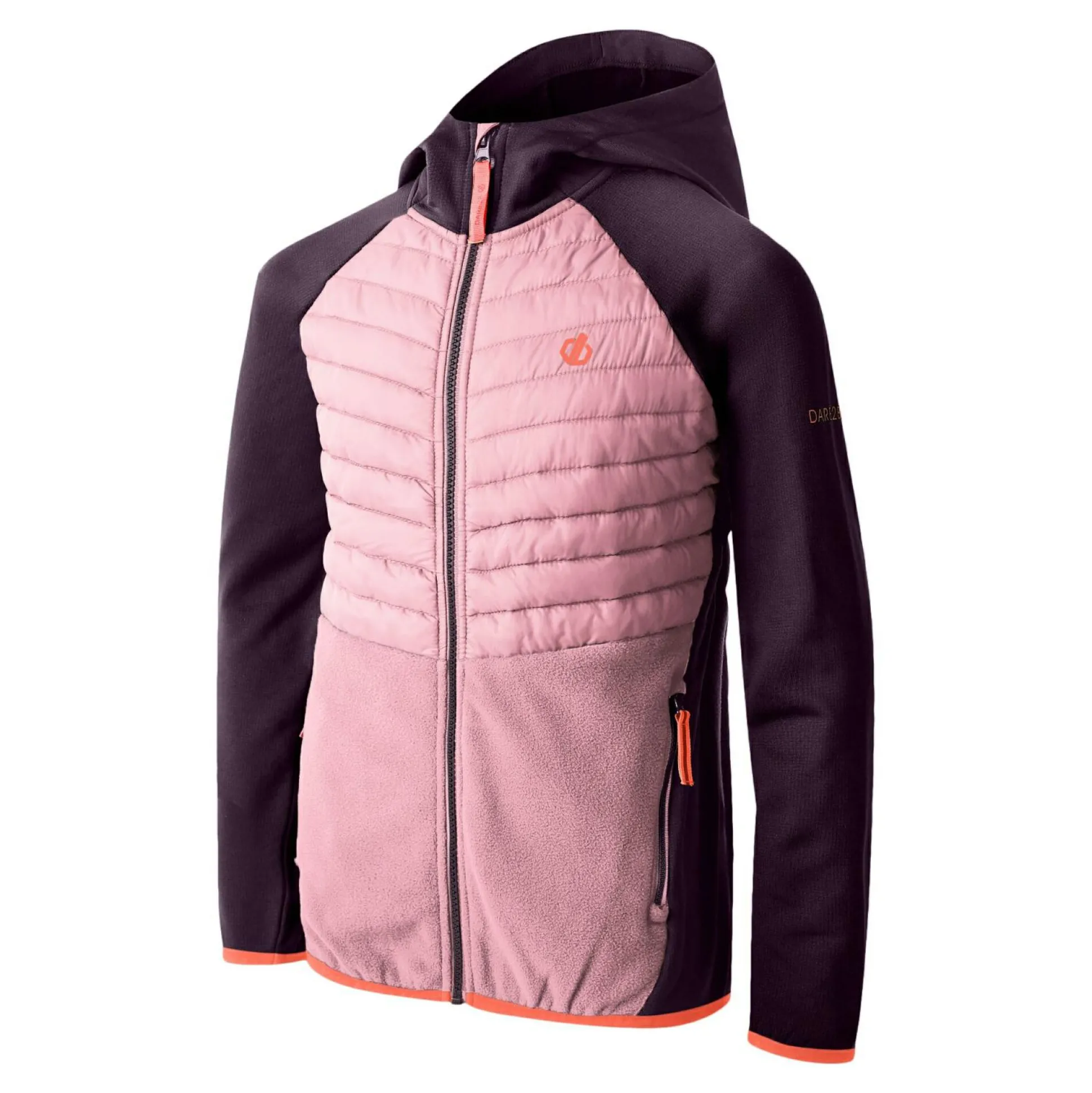 Dare 2b - Kids' Switch Out Hybrid Jacket | Deep Plum
