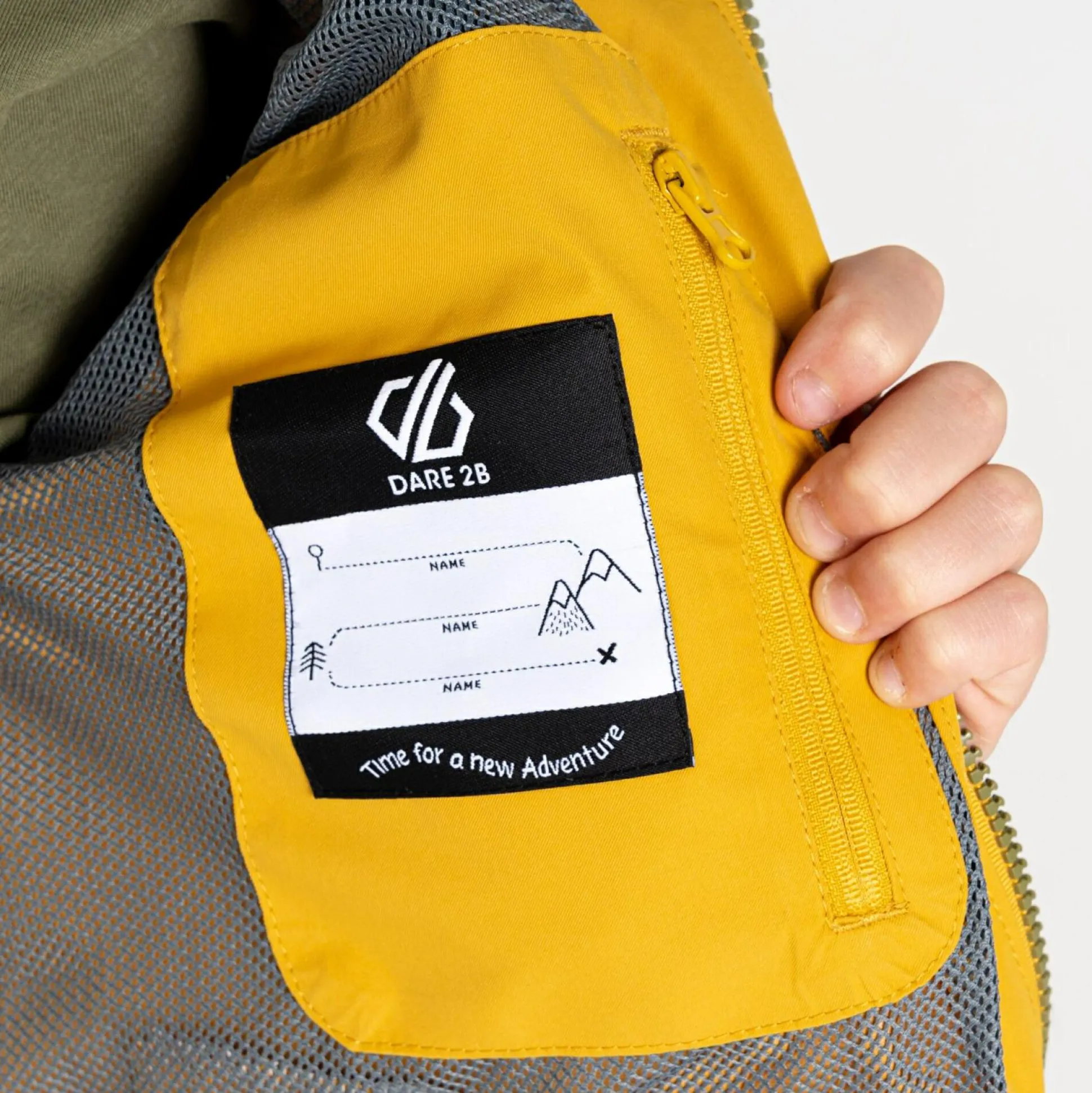 Dare 2b - Kids' Switch Out Jacket | Yellow Gold