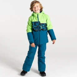 Dare 2b - Kids' Traverse II Ski Jacket | Green Blue Camo Print