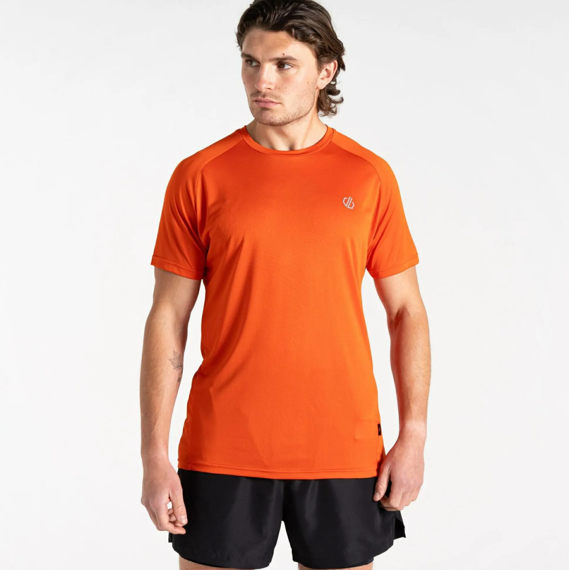 Dare 2b - Men's Accelerate Fitness T-Shirt | Tuscan Red