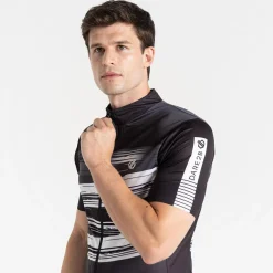 Dare 2b - Men's AEP Pedal Short Sleeve Jersey | Black Tread Print