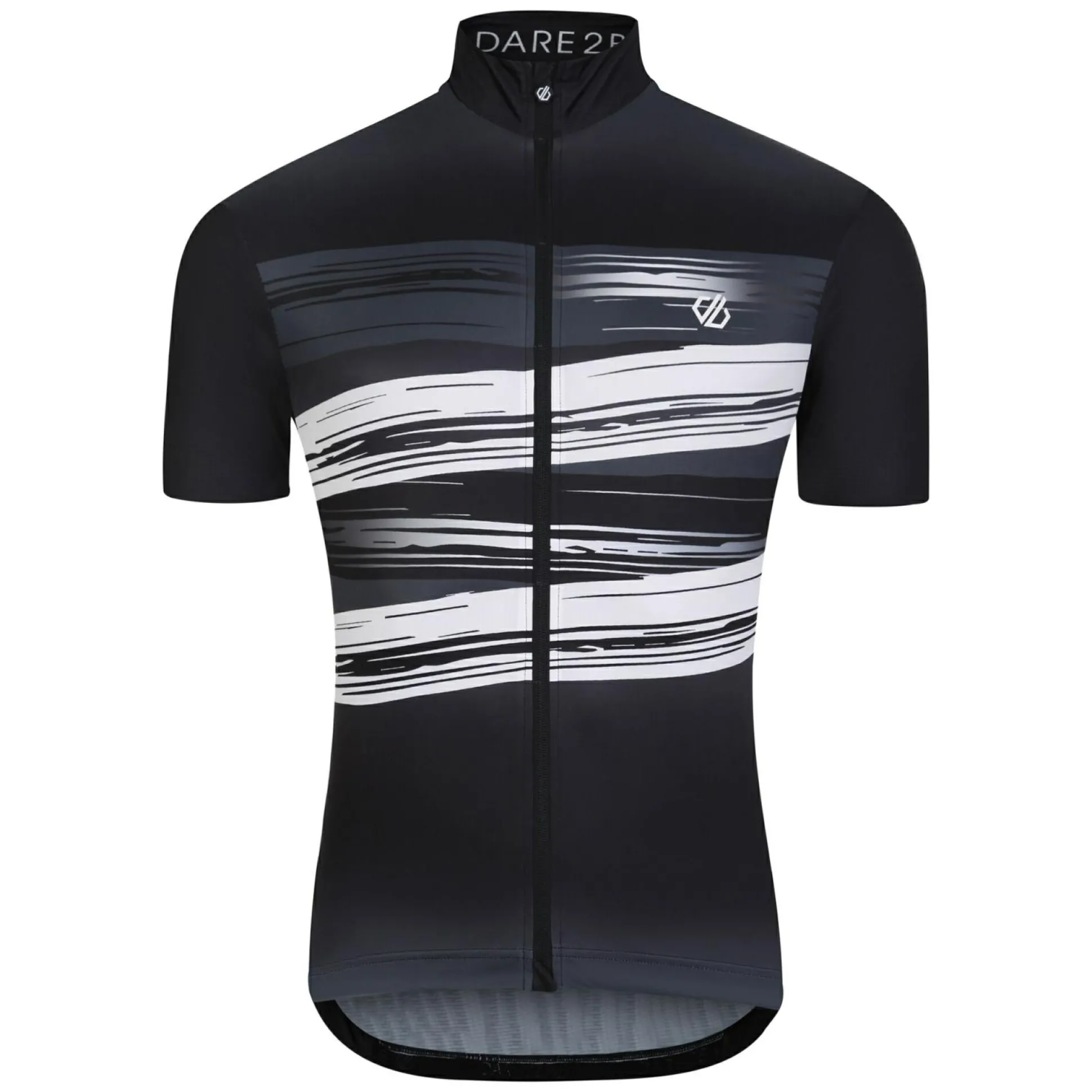 Dare 2b - Men's AEP Pedal Short Sleeve Jersey | Black Tread Print