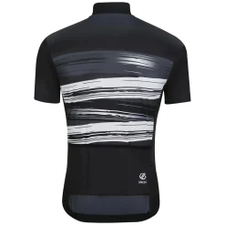 Dare 2b - Men's AEP Pedal Short Sleeve Jersey | Black Tread Print