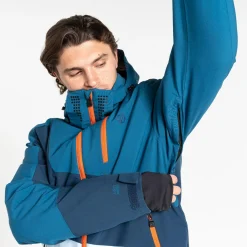 Dare 2b - Men's Baseplate II Ski Jacket | Kingfisher Blue Navy