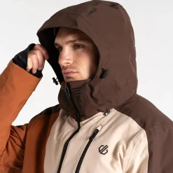 Dare 2b - Men's Baseplate II Ski Jacket | Mocha Brown Orange