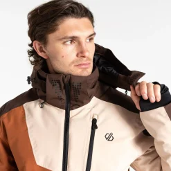 Dare 2b - Men's Baseplate II Ski Jacket | Mocha Brown Orange