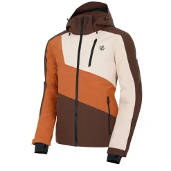 Dare 2b - Men's Baseplate II Ski Jacket | Mocha Brown Orange