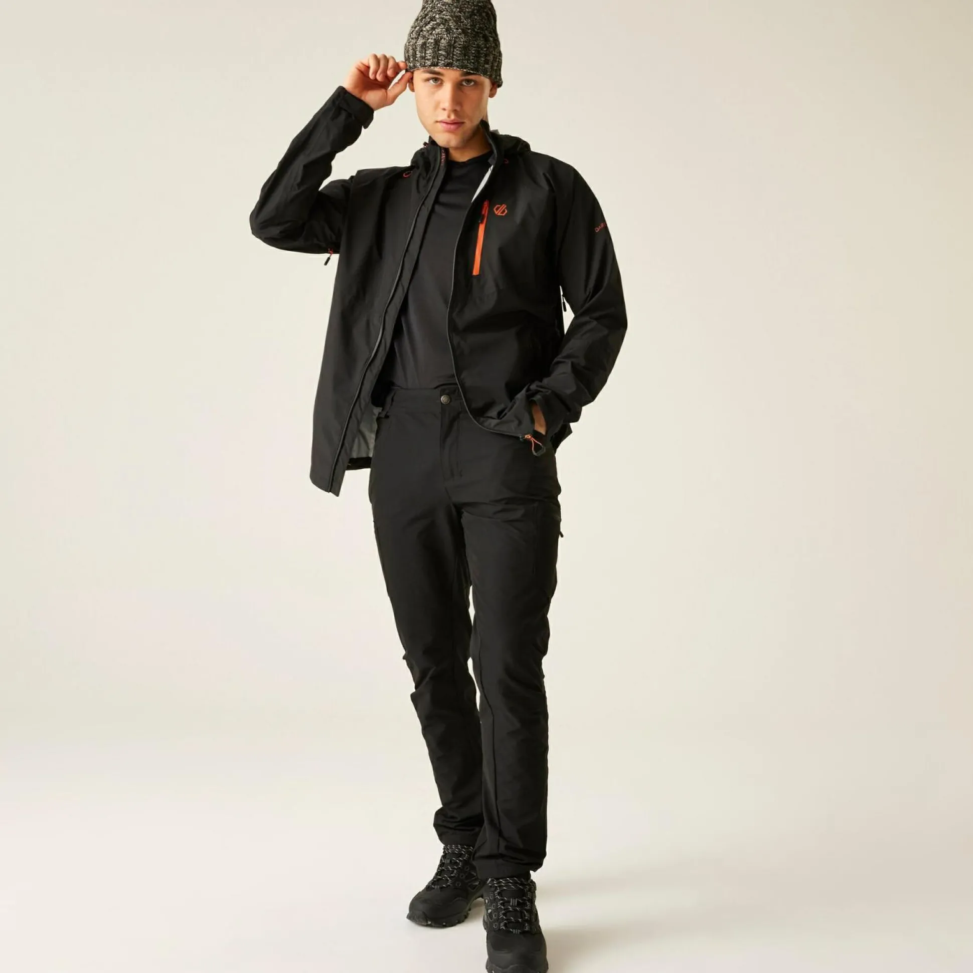 Dare 2b - Men's Breathe Out Waterproof Jacket | Black
