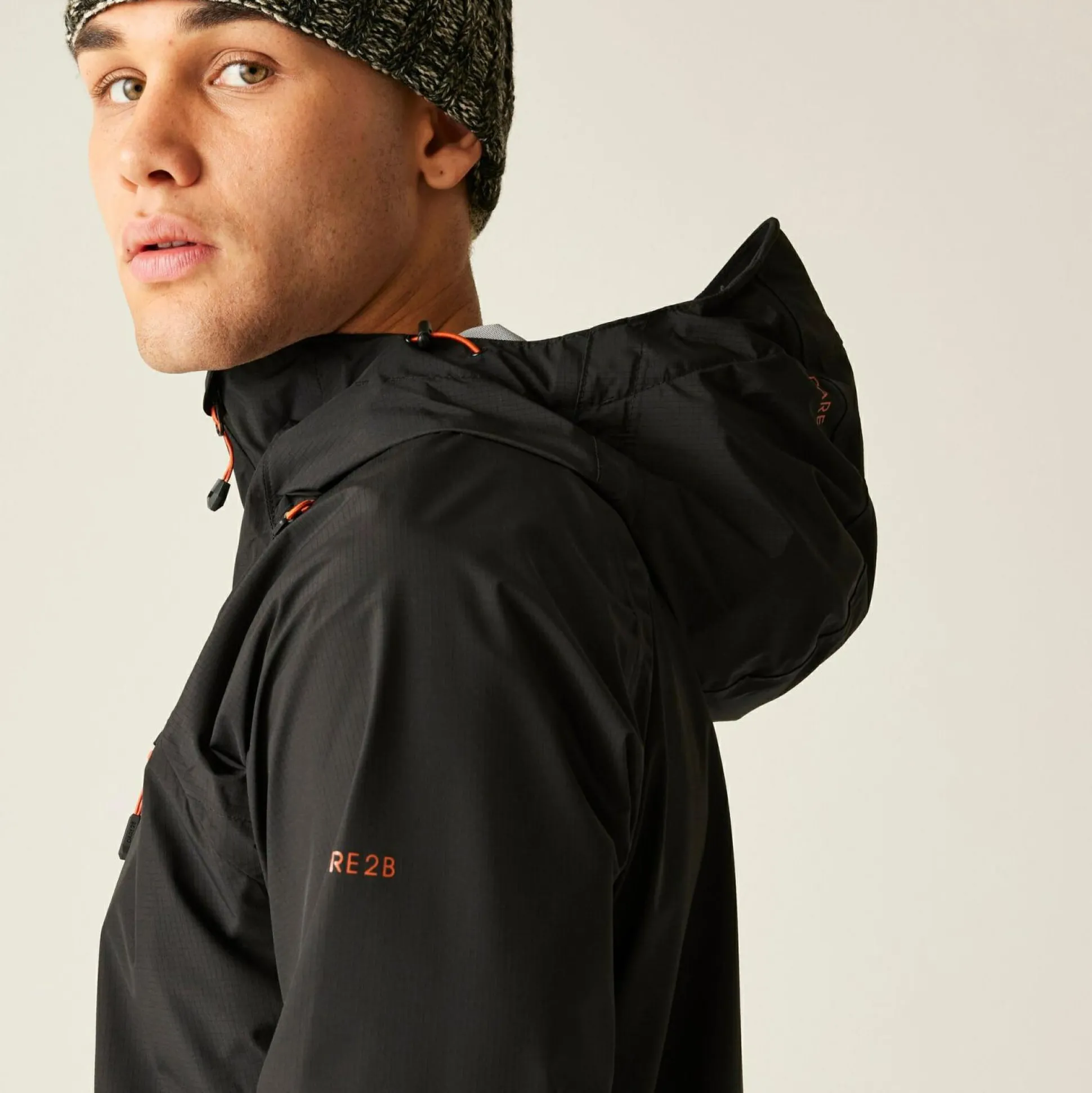 Dare 2b - Men's Breathe Out Waterproof Jacket | Black