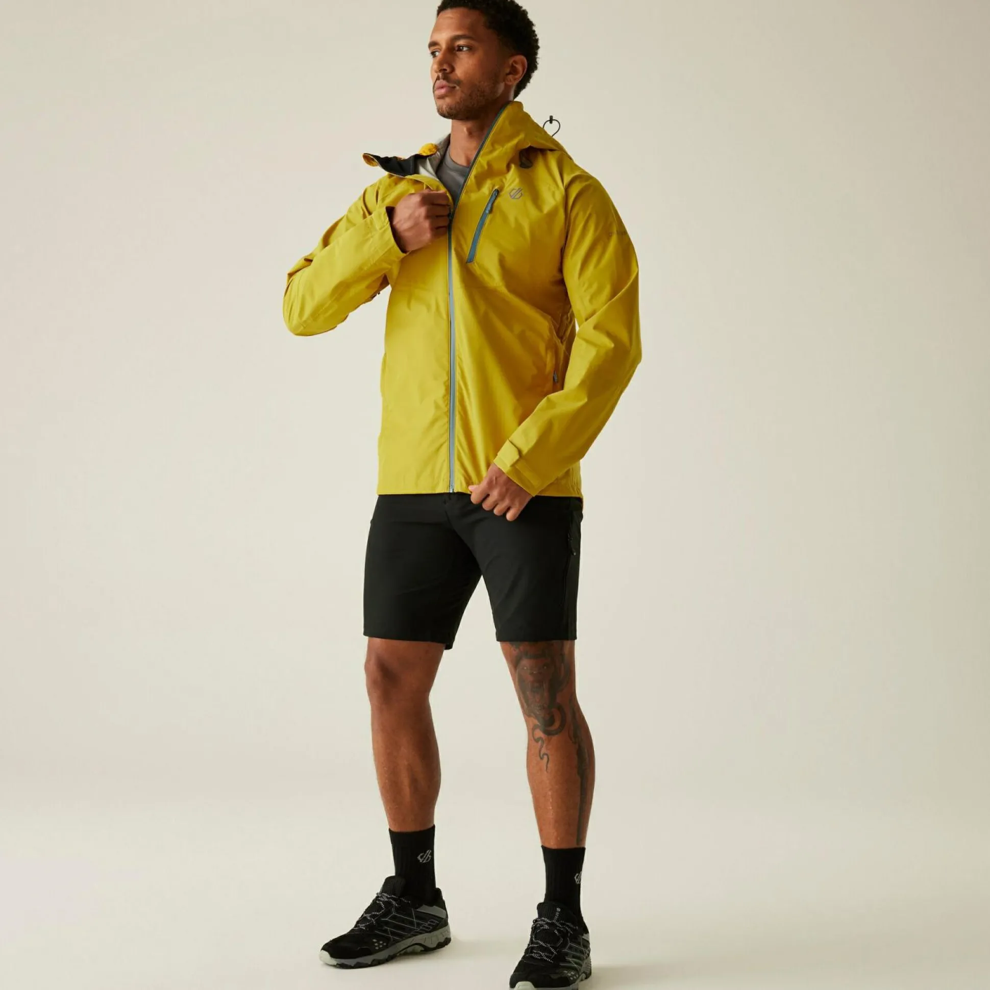 Dare 2b - Men's Breathe Out Waterproof Jacket | Yellow Gold
