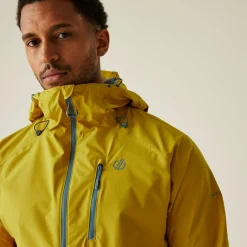 Dare 2b - Men's Breathe Out Waterproof Jacket | Yellow Gold