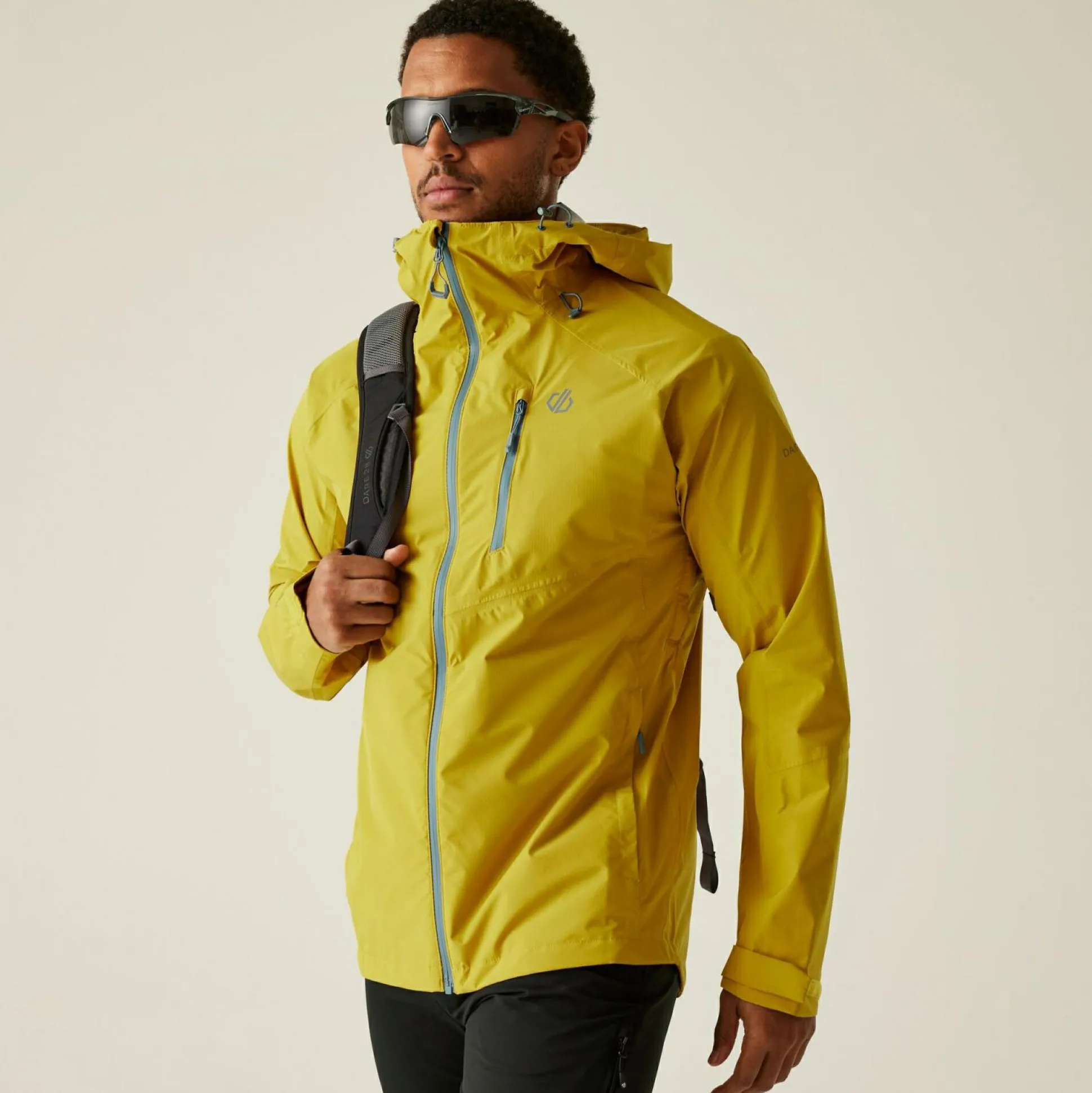 Dare 2b - Men's Breathe Out Waterproof Jacket | Yellow Gold