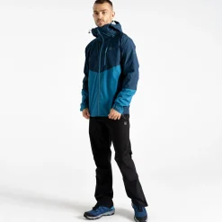 Dare 2b - Men's Breathe Out Waterproof Jacket | Bluesteel