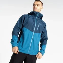 Dare 2b - Men's Breathe Out Waterproof Jacket | Bluesteel