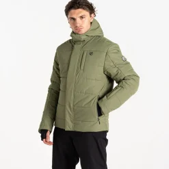 Dare 2b - Men's Camber Baffled Ski Jacket | Olivine Green