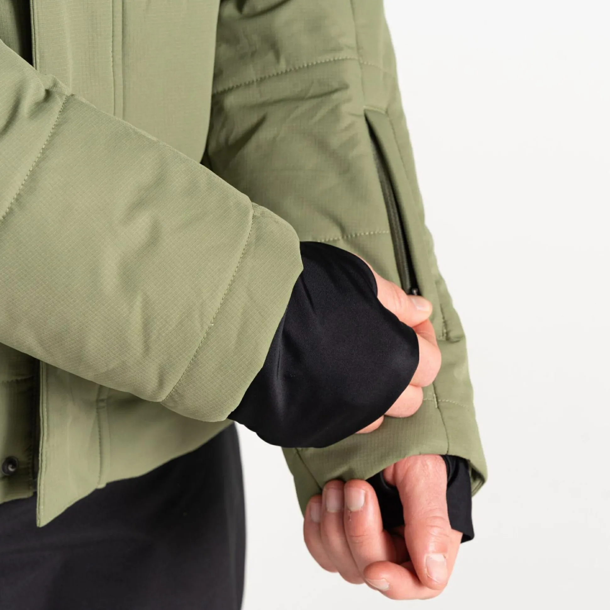 Dare 2b - Men's Camber Baffled Ski Jacket | Olivine Green