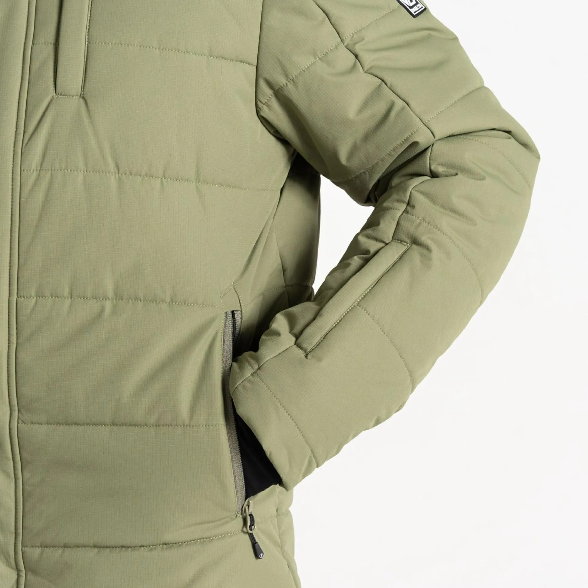 Dare 2b - Men's Camber Baffled Ski Jacket | Olivine Green