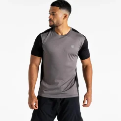 Dare 2b - Men's Discernible III T-Shirt | Black & Granite Grey