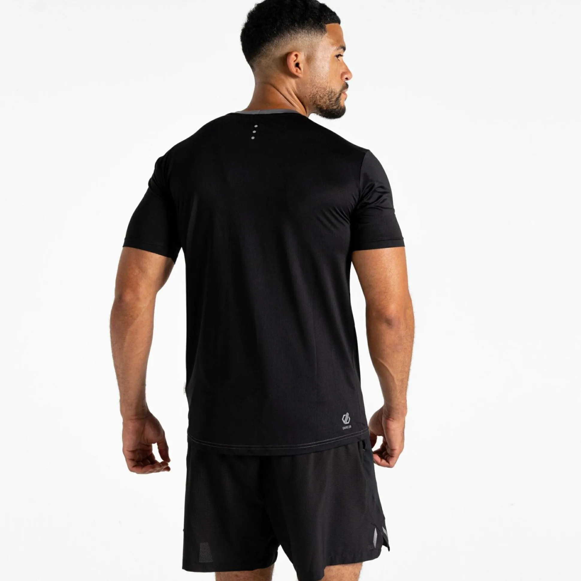 Dare 2b - Men's Discernible III T-Shirt | Black & Granite Grey