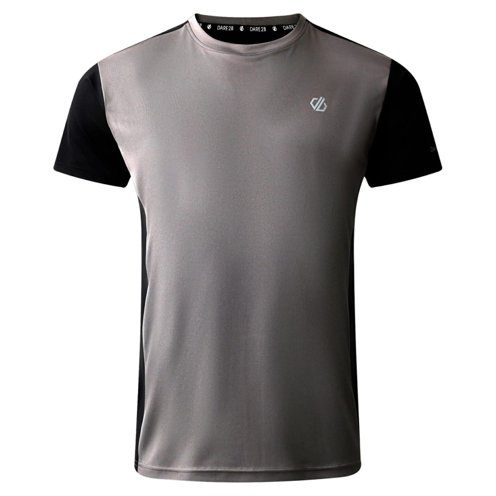 Dare 2b - Men's Discernible III T-Shirt | Black & Granite Grey