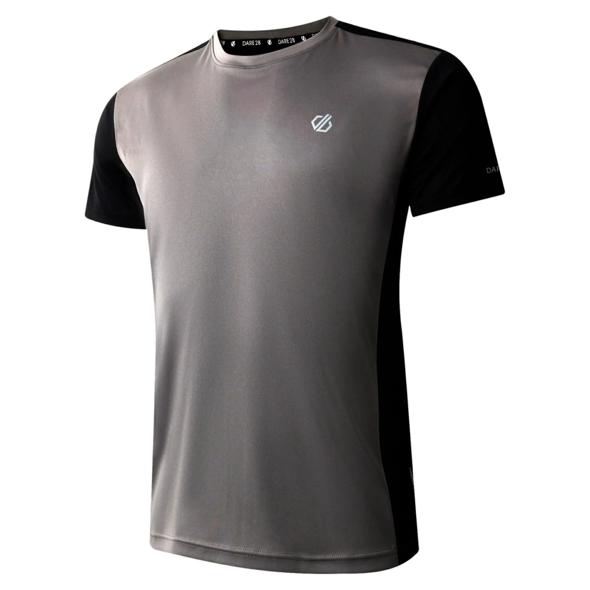 Dare 2b - Men's Discernible III T-Shirt | Black & Granite Grey