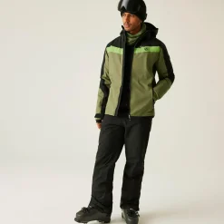 Dare 2b - Men's Eagle II Ski Jacket | Black Olivine Green