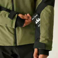 Dare 2b - Men's Eagle II Ski Jacket | Black Olivine Green
