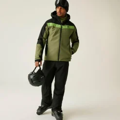 Dare 2b - Men's Eagle II Ski Jacket | Black Olivine Green