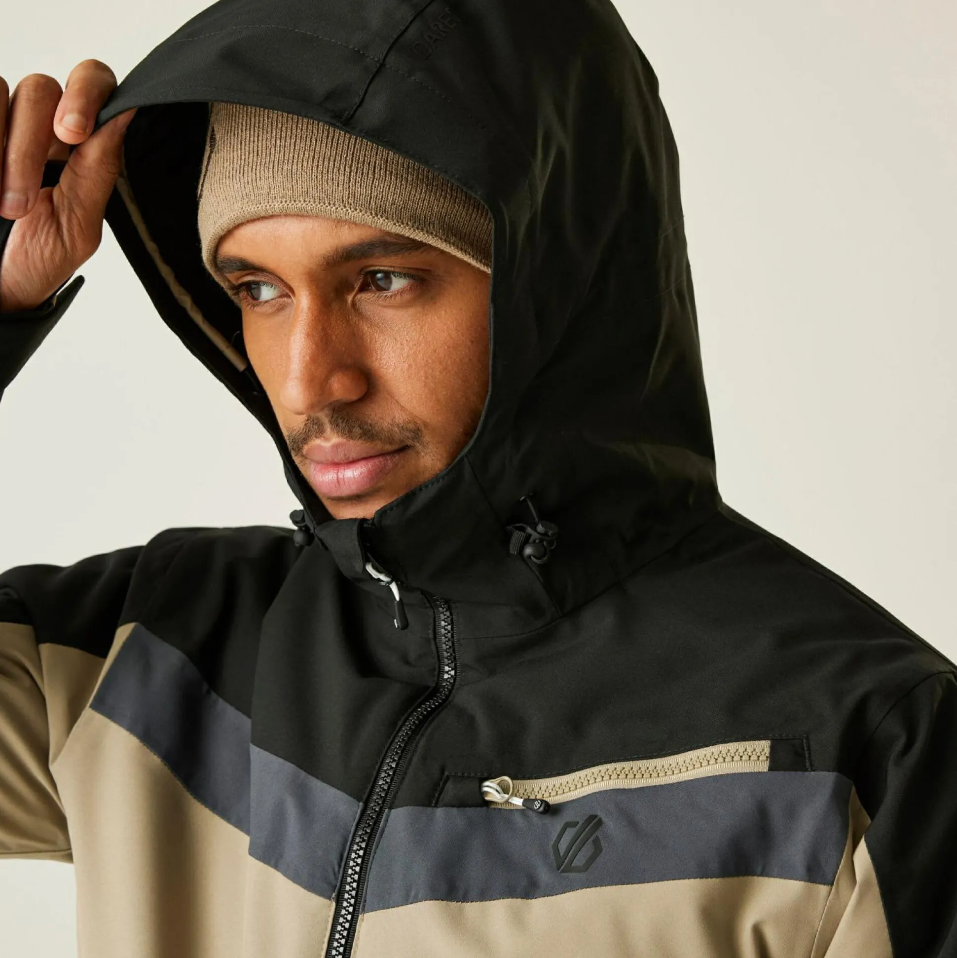 Dare 2b - Men's Eagle II Ski Jacket | Black Grey