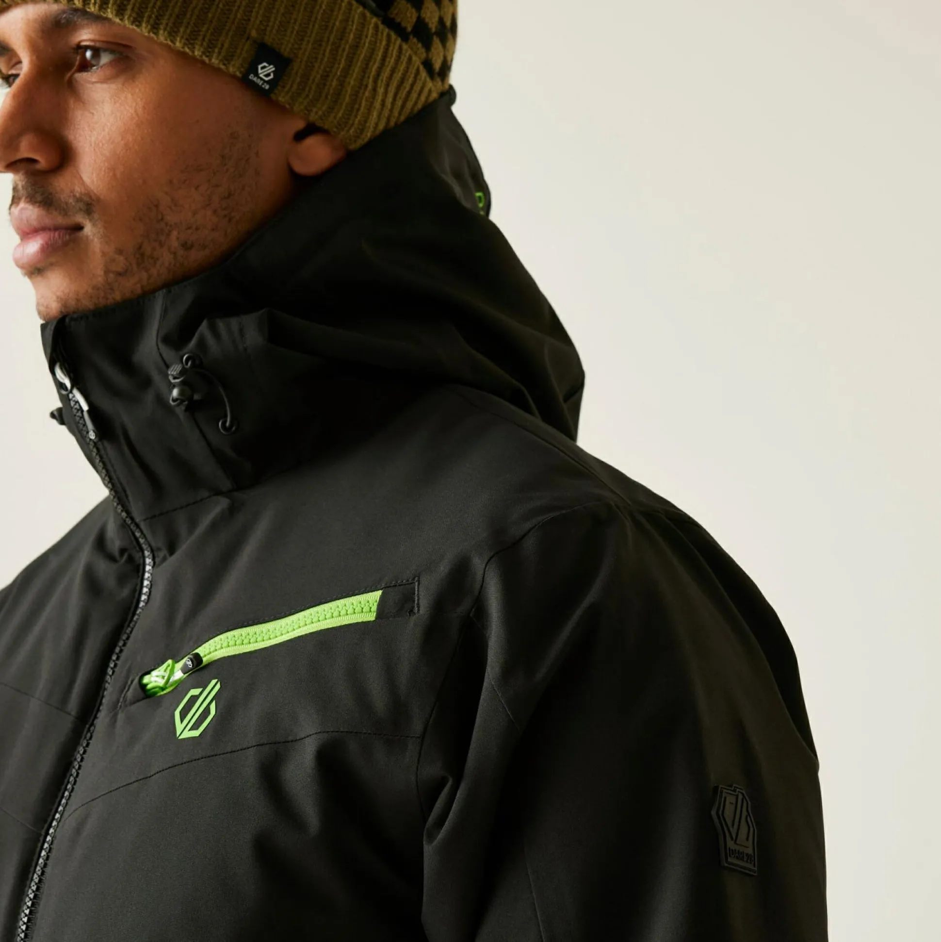Dare 2b - Men's Eagle II Ski Jacket | Black Green