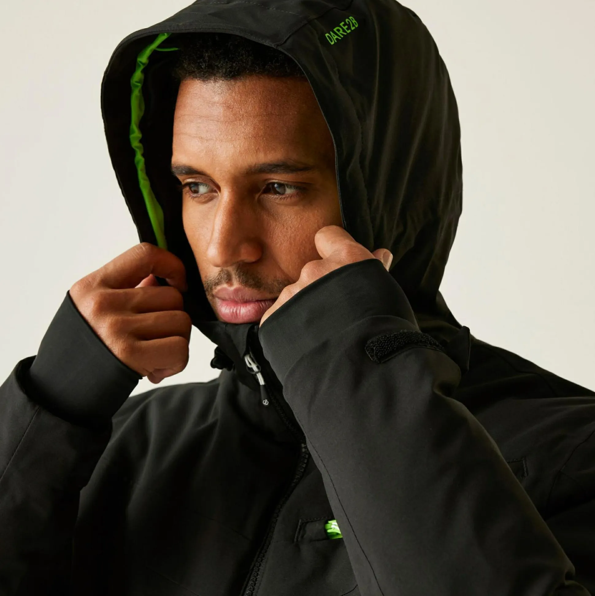 Dare 2b - Men's Eagle II Ski Jacket | Black Green