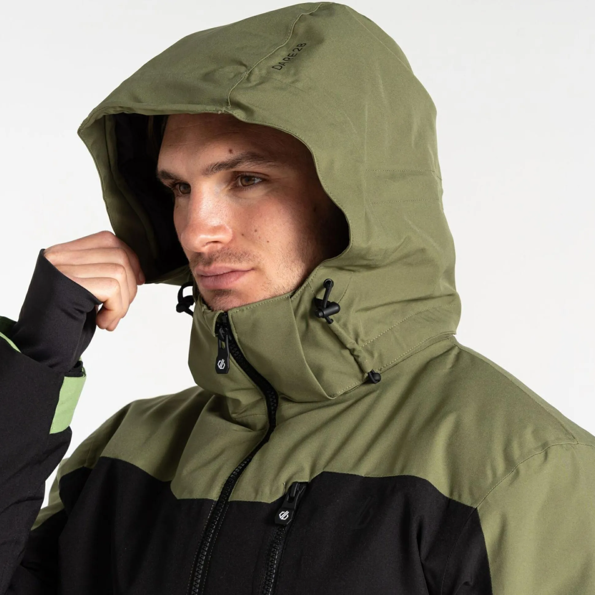 Dare 2b - Men's Edge II Ski Jacket | Olivine Green Black