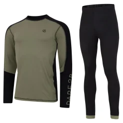 Dare 2b - Men's Exchange III Base Layer Set | Olivine Green Black