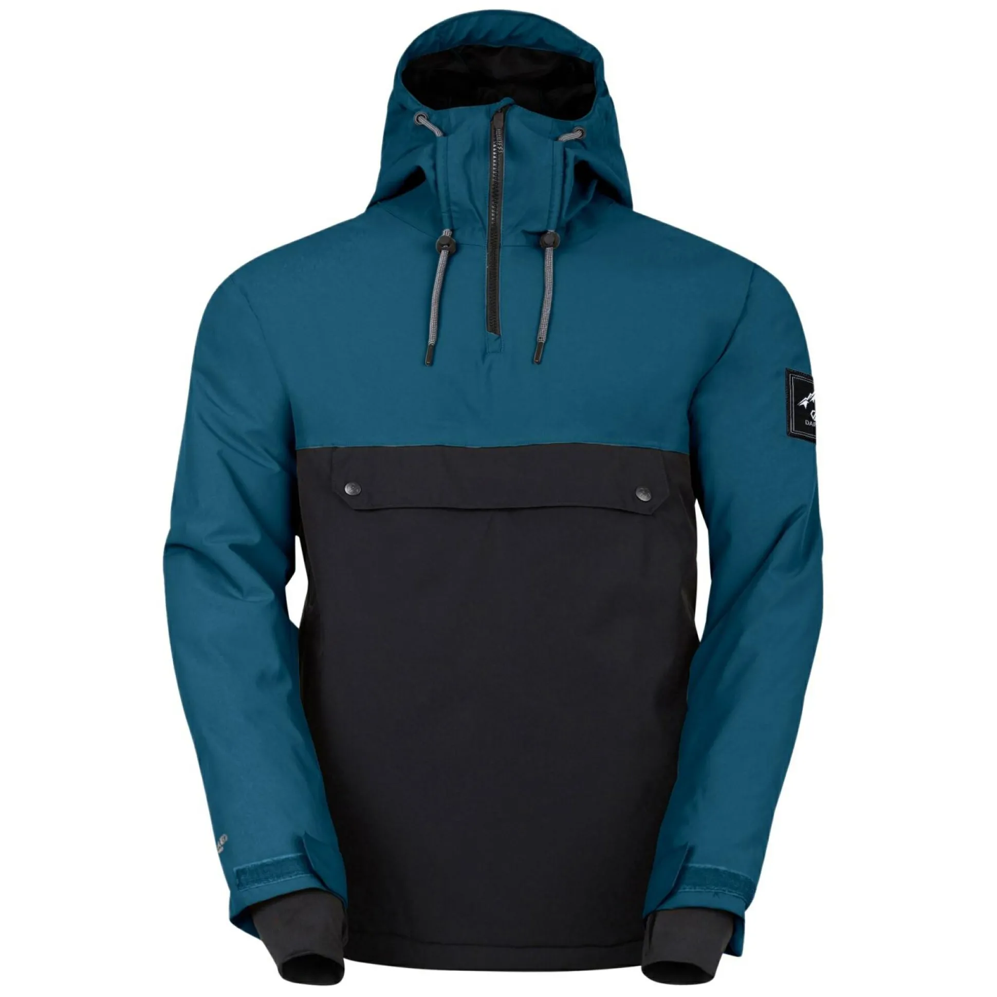 Dare 2b - Men's Freeride Overhead Ski Jacket | Kingfisher Blue Black