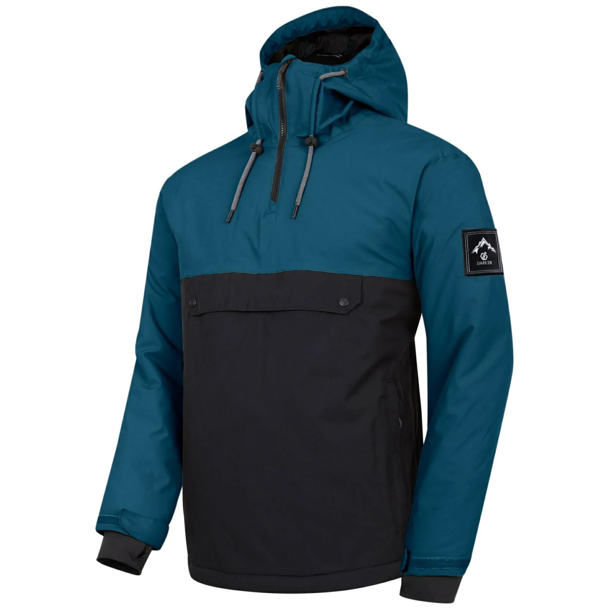 Dare 2b - Men's Freeride Overhead Ski Jacket | Kingfisher Blue Black