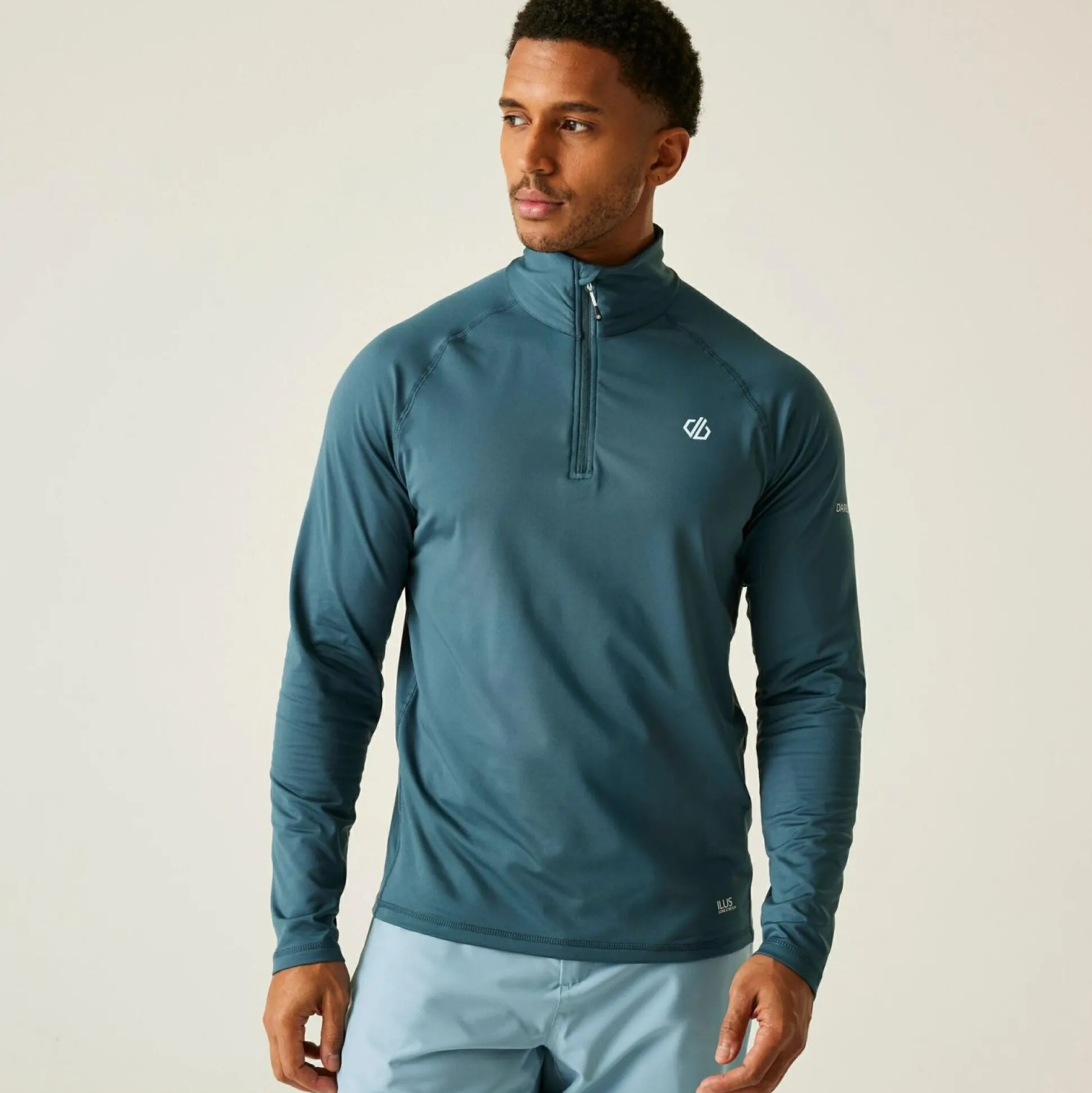 Dare 2b - Men's Fuse Up II Lightweight Core Stretch Midlayer | Orion Grey