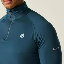 Dare 2b - Men's Fuse Up II Lightweight Core Stretch Midlayer | Moonlight Denim