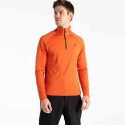 Dare 2b - Men's Fuse Up II Lightweight Core Stretch Midlayer | Orange Rust