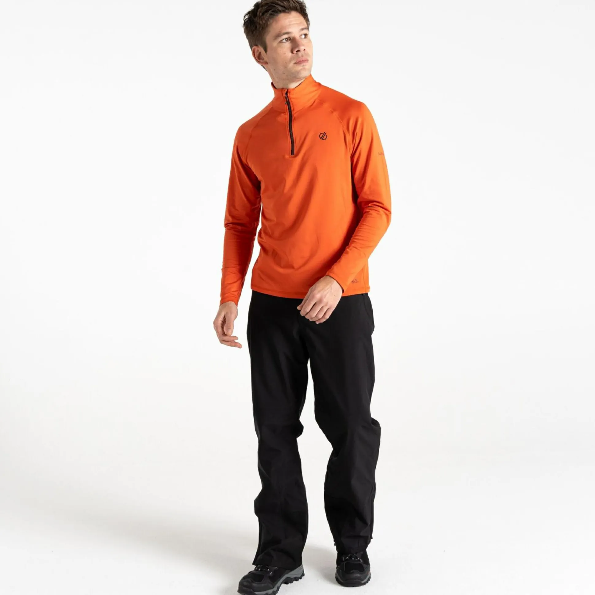 Dare 2b - Men's Fuse Up II Lightweight Core Stretch Midlayer | Orange Rust