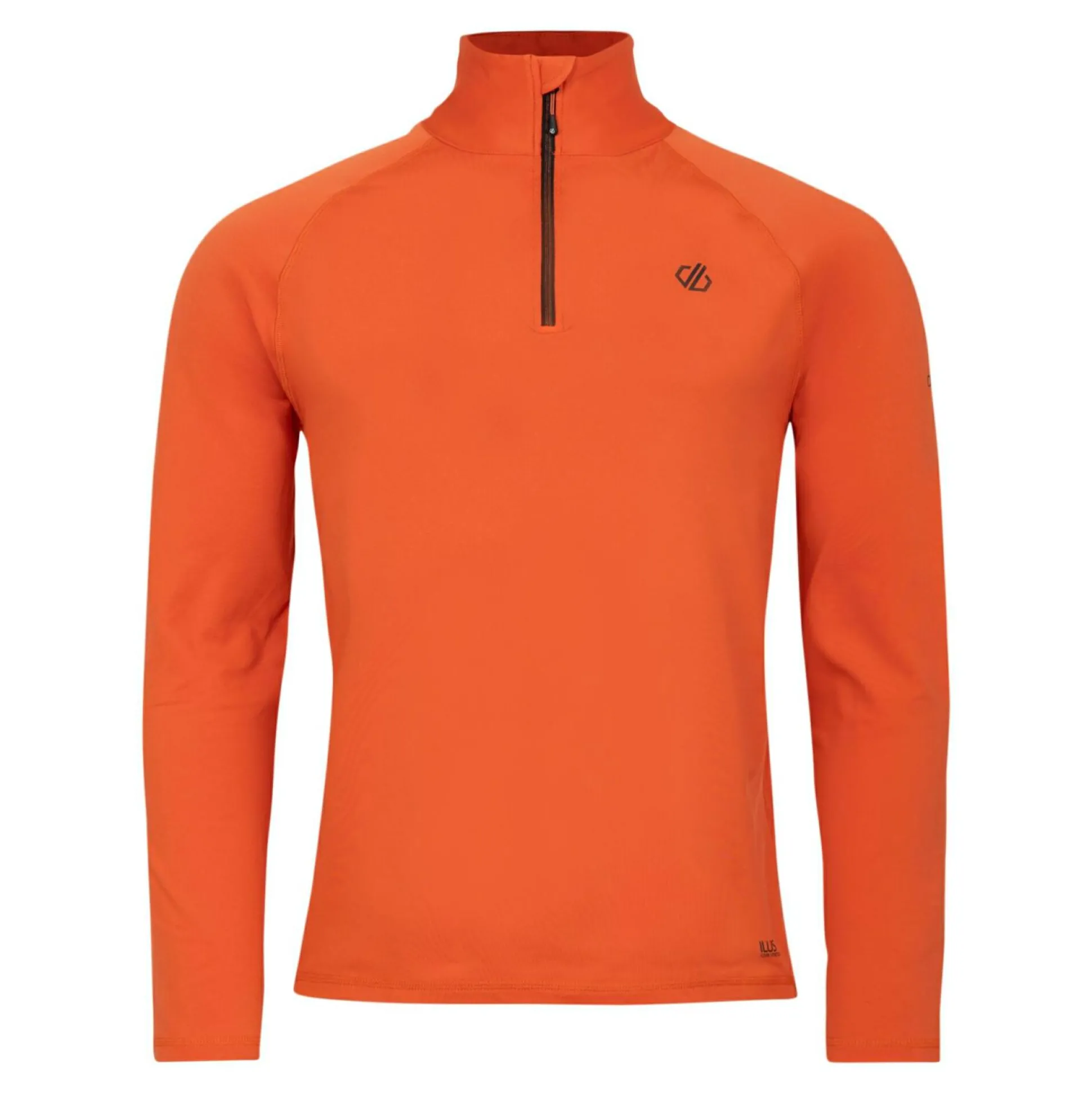 Dare 2b - Men's Fuse Up II Lightweight Core Stretch Midlayer | Orange Rust