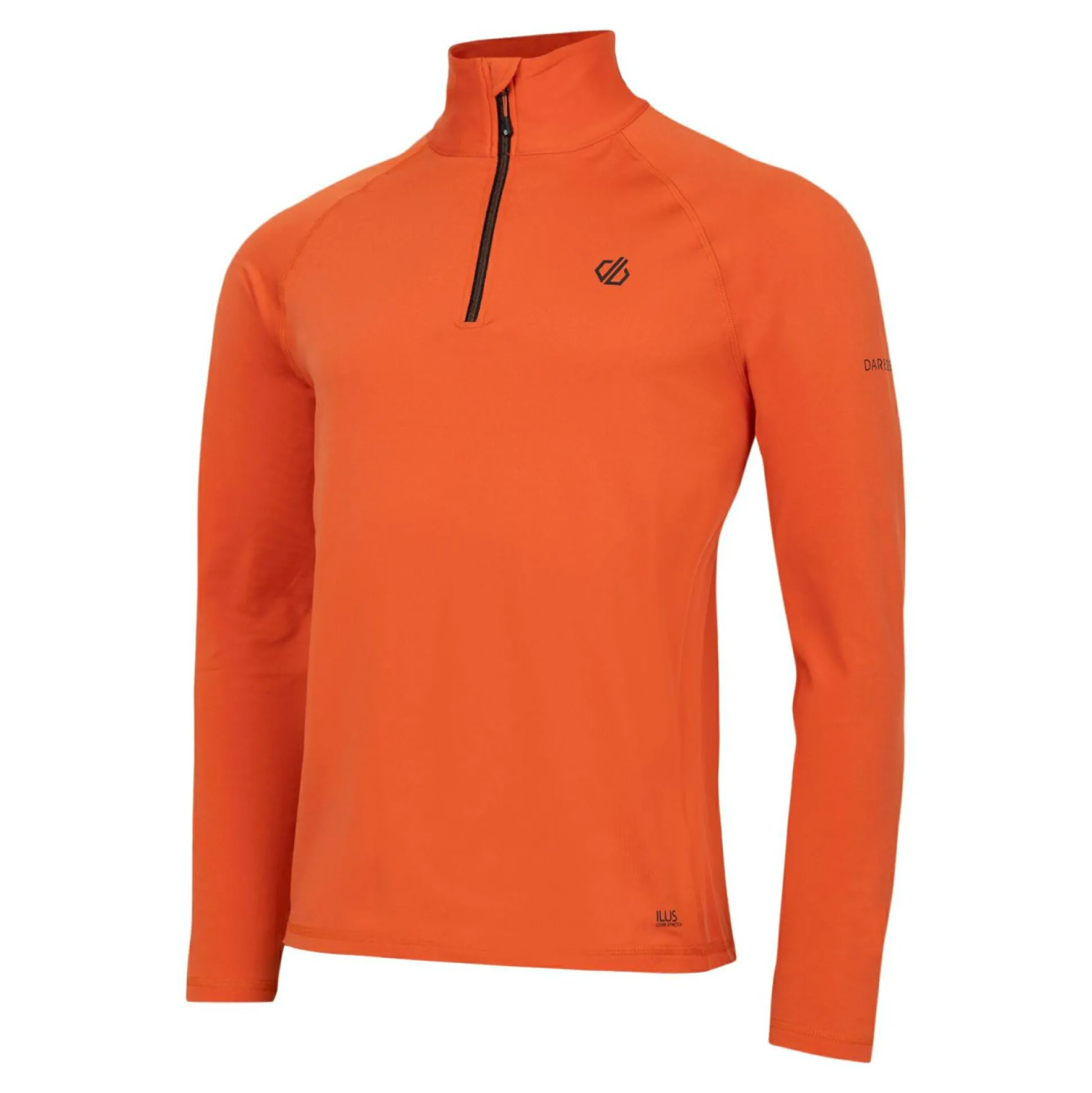 Dare 2b - Men's Fuse Up II Lightweight Core Stretch Midlayer | Orange Rust
