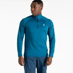 Dare 2b - Men's Fuse Up II Lightweight Core Stretch Midlayer | Kingfisher Blue