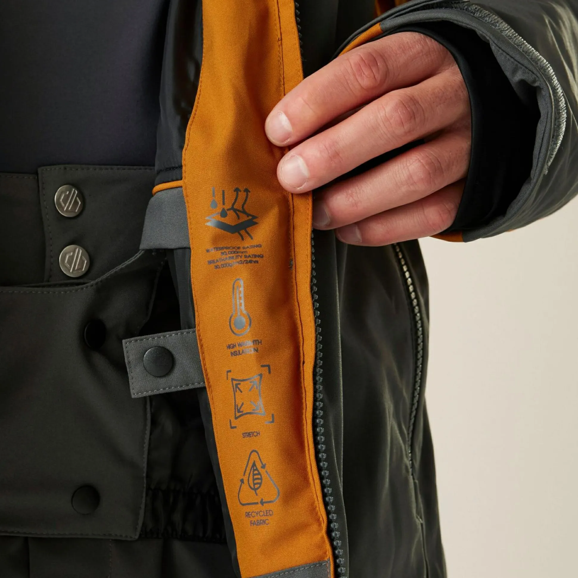 Dare 2b - Men's Halfpipe III Ski Jacket | Pumpkin Spice