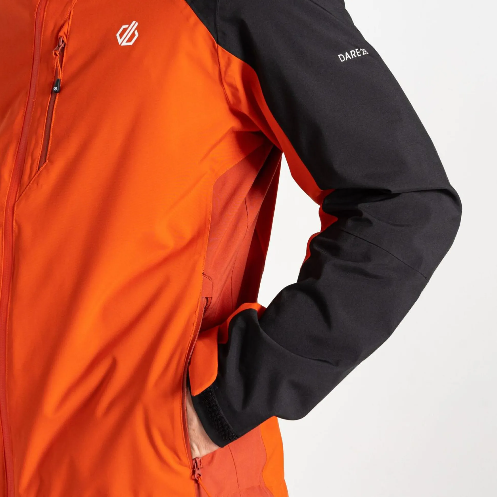Dare 2b - Men's Mountain Series Waterproof Jacket | Cinnamon Black