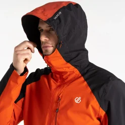 Dare 2b - Men's Mountain Series Waterproof Jacket | Cinnamon Black