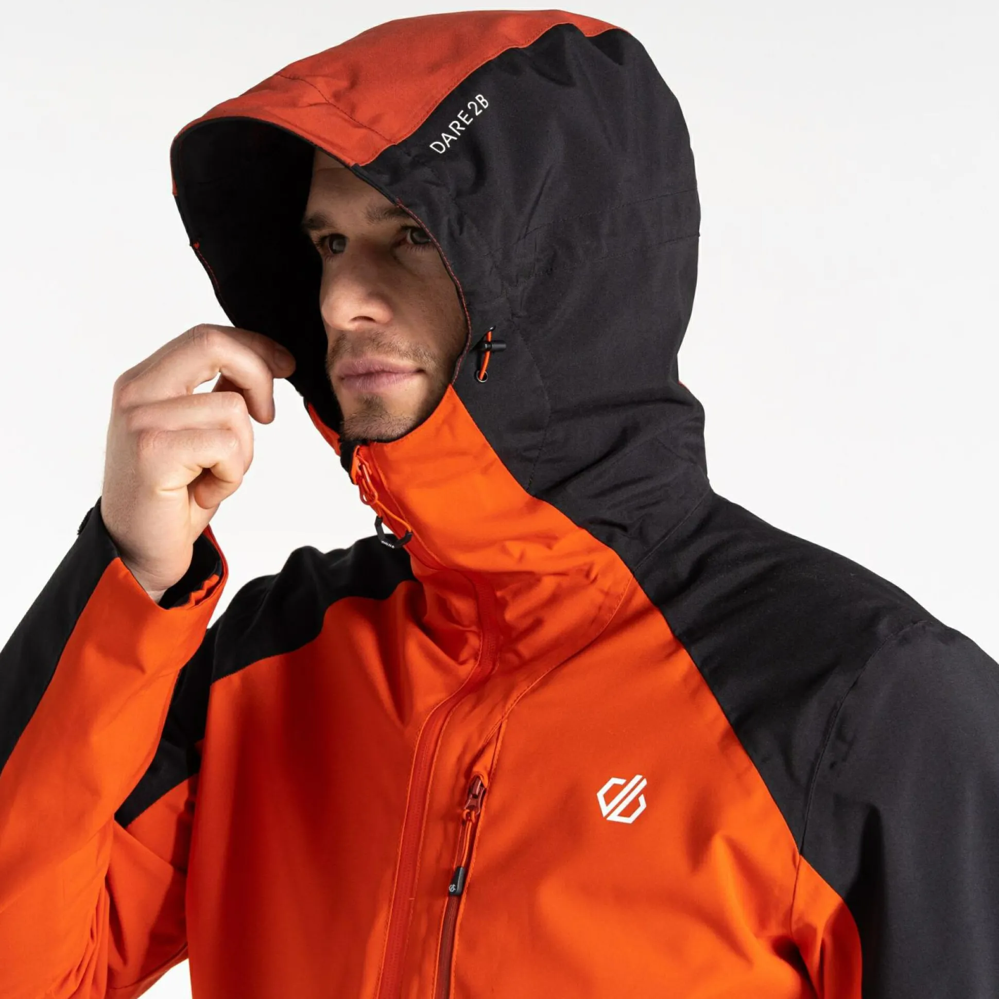 Dare 2b - Men's Mountain Series Waterproof Jacket | Cinnamon Black